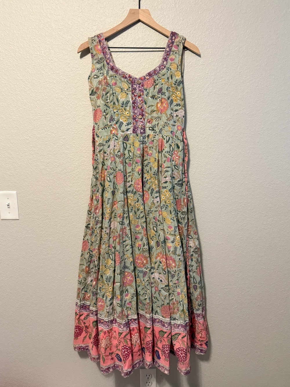Bohemian Cotton Dress size Small